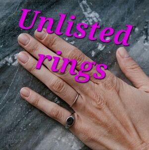 Unlisted Rings